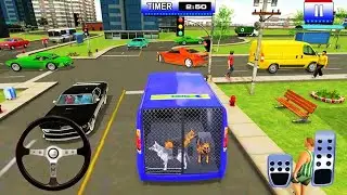 Police Dog Transport Truck Driver Simulator - Trained German Shepherd Dog - Android Gameplay