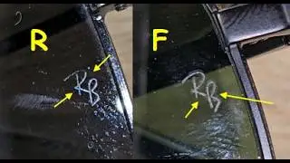 Real vs fake Ray Ban sunglasses review. How to spot fake Ray Ban hexagon RB3682 eyewear