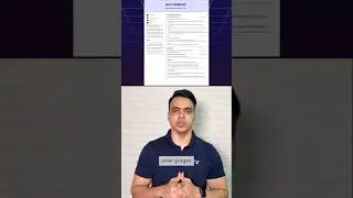 One-Page Resume Hack: Get Shortlisted Fast! | ATS-Friendly Tips for Job Seekers