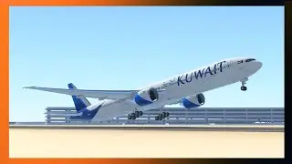 INFINITE FLIGHT LIVE 🔴 | 🇰🇼 Kuwait City to Jeddah 🇸🇦 | Kuwait Airways 77W