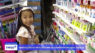 Orientações do Procon sobre as compras de material escolar