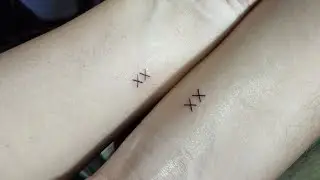 Couple Tattoo Roman Numeral #philtag #philtagrizalchapter #philtagmember