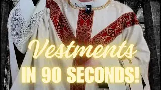 What a priest wears at Mass in 90 Seconds