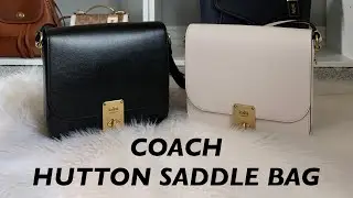 COACH HUTTON SADDLE BAG REVIEW