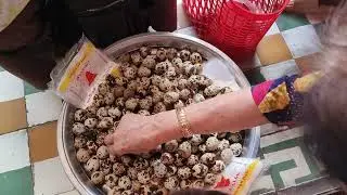 Quail eggs look so delicious.