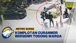 Komplotan Curanmor Bersenpi Todong Warga - [BERANTAS]