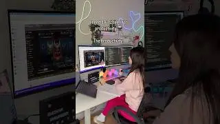 Would you rather get 3 monitors vs a 49 inch ultra wide? 😎 ...#49inchultrawide #setup #codinglife