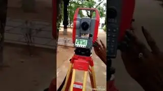 Stake out using Total station