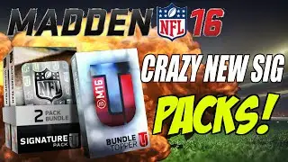 CRAZY NEW SIGNATURE PACKS FOR BOSS PACE & BOSS THOMAS! | MUT 16 BUNDLE PACK OPENING