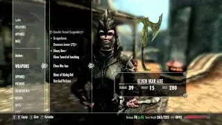 The Elder Scrolls V: Skyrim - Guide to equipping your companion
