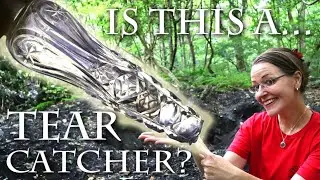 Вся правда о викторианском ЛОВЦЕ СЛЕЗ!? Слезоточивый эффект &mdash; реальность или обман? Сокровища бутылочных наконечников!