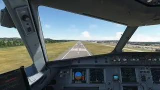 MSFS 2020 EGPH landing FENIX with FS2CREW copilot 4K