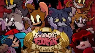 Friday Night Funkin' Vs Jerry Basement Show FULL WEEK(Tom & Jerry CreepyPasta)(FNF Mod)