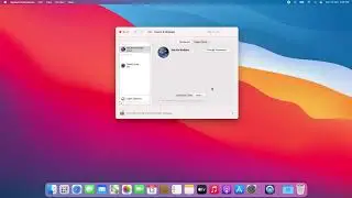 Display username on menu bar in macOS