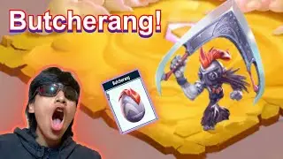 Hatching and Feeding BUTCHERANG‼️ *new mythic monster* (Monster Legends)