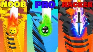 NOOB vs PRO vs HACKER - Stack Ball