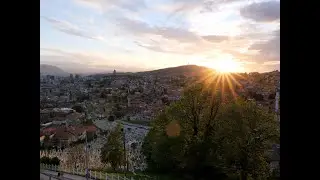 Five minutes in Sarajevo - Lumix G9 - 4K 25fps -10bit 422 -Sigma 16 mm f/1.4 (no grading no ND f)