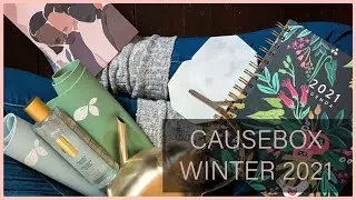 Causebox Winter 2021 Unboxing
