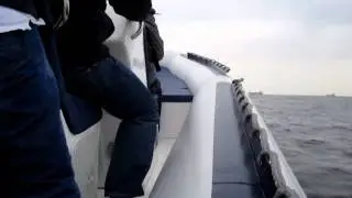 ASIS RIB VAREN OP NOORDZEE