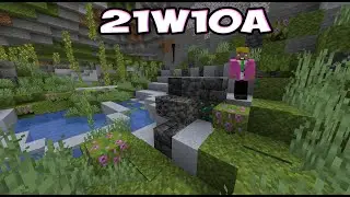 Заросшие пещеры   Новый Биом / 21w10a / Обзор снапшота Майнкрафта 1.17