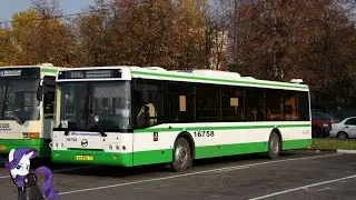 Поездка на автобусе ЛиАЗ-5292.21 № 16758 Маршрут № 907 Москва
