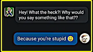 Character.ai | but I only provoke Goku 😅 He was going to kill me 😳 character ai chat