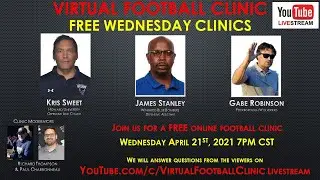 Virtual Football Clinic - Free Wednesday Clinic