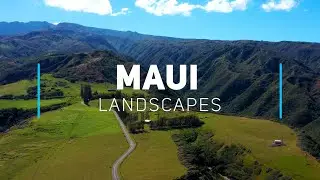 Maui Landscapes by drone, Hawaii - 4K Aerial Views of Paradise 🌺
