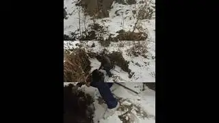 Short description #survival #solowintercamping
