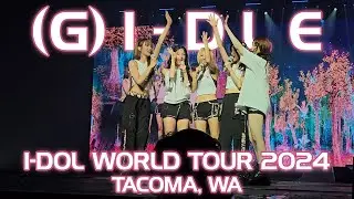 [4K] (G)I-DLE I-DOL WORLD TOUR 2024 | TACOMA, WA