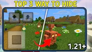 Copper Age Minecraft Butten Hidder Tricks🔥| Secret Copper Update Trick for Mobile