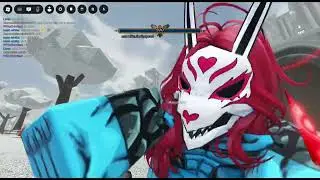 me playing roblox jump showdown as neon red invincible mini boss (I played horribly)