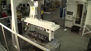 Diesel Engine Cylinder Head Shot Peen - Progressive Surface