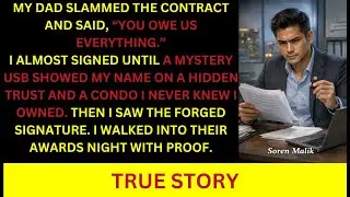 I Found Forged Documents and Threats &mdash; My Parents Owed Me Nothing, I Owed Them Everything!!