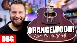 Новая ORANGEWOOD AVA! &mdash; акустическая гитара из цельного красного дерева!