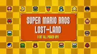 Super Mario Bros Lost Land - All Power Ups | MARIO FANGAMES | #TheNocs