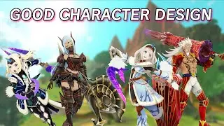 The Unique Character Design's of Monster Hunter Riders