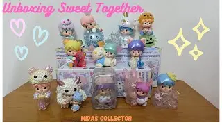 Unboxing Complete Set of Pop Mart Sweet Together (Sweet Bean x Instinctoy) - ASMR/泡泡玛特
