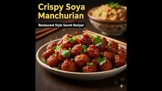 Restaurant Style Soya Manchurian | CRISPY Soya Manchurian