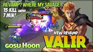 2x MANIAC! Valir Revamp? Mid Lane Valir is REAL! by ɢᴏsᴜ Hoon - Mobile Legends