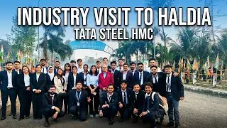 Industrial Visit to Tata Steel HMC Haldia | Coke Making Process | College Visit
