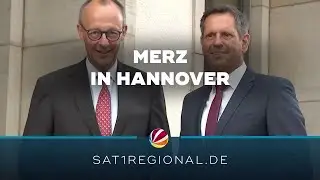 Bundeskanzler Merz in Hannover