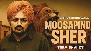 MoosaPind Sher - TERA BHAI KT (Sidhu Moose Wala) Moose Print | New Song 2025 | Punjabi Songs 2025