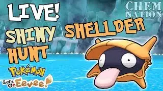 LIVE! SHINY SHELLDER HUNTING - Pokemon Let's Go Eevee