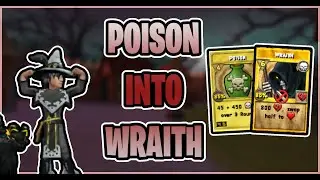 WIZARD101: 140 DEATH PVP POISON INTO WRAITH