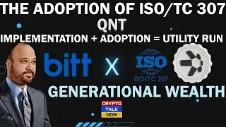 🚨QUANT QNT - SCALE OF ADOPTION - ISO TC/307 EXPLAINED 🔥🔥🔥 #QNT #ISOTC307 #ISO20022