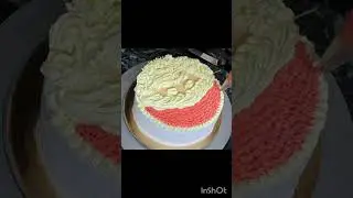 Christmas special cake decoration ideas...pineapple flavor...#trending #viralvideo #homemade 