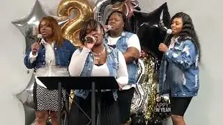 Prophetic Harmony at South Florida Crusade original “He Lifted Me”/I Wanna Go cover