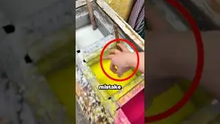 Watch what happens when you ignore how fast wax hardens #shortvideo