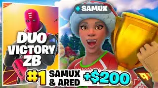 HOW I WON $200 IN THE DUO CASH CUP ZERO BUILD